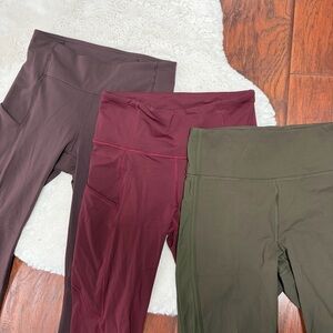 Lululemon capri leggings bundle